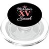 Mis Quince Sarah Tees Mis Quince Sarah 15 Quinceanera Messicano Compleanno XV Festa PopSockets PopGrip per MagSafe
