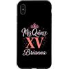 Mis Quince Brianna Tees Custodia per iPhone XS Max Mis Quince Brianna 15 Quinceanera Messicano Compleanno XV Festa
