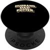 Ceramista che lancia vasi di ceramica Ar Husband Dad Potter Pottery Ceramic Artist PopSockets PopGrip Adesivo