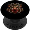 Balkan Proud - Magliette E Articoli Da R Orgoglioso Combattente Albanese Dei Balcani Double Eagle PopSockets PopGrip Adesivo