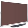 VOUNOT® Tenda Paravento Laterale, per Balcone, Esterno e Terrazzo, Riavvolgibile, Antivento, Protezione Privacy, Protezione Solare, 160 x 300 cm, Marrone Scuro