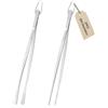 Noa Home Deco 2 Pezzi Pinze da Cucina Inox, Pinzette Lunghe 30 cm con Gancio per Appendere, Pinza Cucina Barbecue in Acciaio Inossidabile per Cucinare, Grigliare e Cuocere