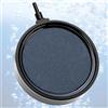 QWORK® Pietra Porosa Acquario Air Stone 10 cm - Disco Diffusore d'Aria per Fish Tank e Pond - Alta Ossidazione e silenziosità