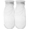 Honritone Cenyo Honritone Nylon Mesh Filter Socks 4 inch Ring 50/100 / 200/300 Micron - by 15 inch Long - Aquarium Filter Bags - 2 Pack (100 Micron - 4 x 15 inch)
