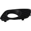 WheatThrive Copertura fendinebbia, cornice per fendinebbia, paraurti anteriore, per Smart Fortwo 451 2007-2014, telaio di ricambio in ABS nero