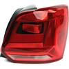 Generico Fanale posteriore del bagagliaio dell'auto Lampada di per coda lato sinistro destro per Volkswagen per Polo 6R per Hatchback 2014-2018 per Coda posteriore(Right-1PCS)