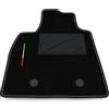 Somer Car Tappetino Auto SOLO LATO GUIDA 1pz compatibile con Dacia Duster 3 Hybrid 2024-2026 | 1 tappeto su misura in moquette, bandiera Italia