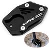 Velospeed Per Honda VFR800X Crossrunner 2015-2022 Supporto CNC Piastra Estensione Cavalletto Lato Stand Pad vfr 800x vfr 800 x Accessori (nero)