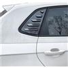 MKVAXR For Polo, Mk5 6r, for, 6c Mk6 Gti Tgi Tsi Mpi Persiane posteriori triangolari Toppa modificata senza ombra, for Shark, Gill Coperchio per feritoia finestrino veicolo(Mk6 Carbon Look)