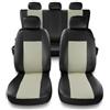 Mossa Coprisedili compatibili con Fiat Panda II III Hatchback 2003-. CM-BE