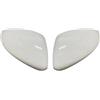 OEXRIGRU Calotta Specchio Per Citroen C3 2016 2017 2018 2019 2020, Copri Specchietto Retrovisore Laterale, Lato Sinistro + Destro, Ricambio(Bianco)