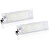 bcumst LED Luce Targa Per Fiat 500L Per Nuovo Per Doblo 263 2009-2014 Seicento 187 1998-2010 OEM:GM20944894 Sostituzione Luci Targa A LED 2 Pezzi