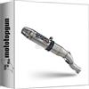 MOTOTOPGUN scarico completo gpr omologato catalizzato acciaio deeptone, db-killer incluso, cat.96.de compatibile con honda hornet cb 600 f 2003 2004 2005 2006 mototopgun