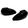 NYSAASDST Calotta Specchietto Retrovisore Per Ford Per Kuga Per Escape 2013-2018 Per Focus MK3 US 2012-2018 Copertura Specchietto Retrovisore Laterale Ricambio Auto Tappo Parafango(Nero lucido)