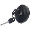 Generic Carburante tappo di bloccaggio e 2 chiavi di ricambio tappo del gas di bloccaggio per Ford Transit MK6 MK7 00-14 benzina Diesel 4411620