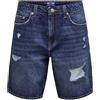 ONLY & SONS Onsedge Loose des Shorts DNM Box, Mix Blu Chiaro, S Uomo