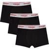 Wrangler Willox Boxer Uomo Cotone Elasticizzato | Underwear Uomo Traspirante | Multipack 3 Pezzi | Intimo Maschile Comfort Quotidiano | Fascia Elastica con Logo Resistente e vestibilità Sicura