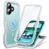 Cozycase TOP Cover Protettiva Magnetica Per iPhone 16 Plus Impermeabile Antiurto Compatibile con Magsafe IP68 Subacquea Antipolvere 360 Completa Integrale Custodia Militare Resistente Waterproof