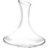 Hemoton Vino Decanter Bicchiere di Cristallo Vino Rosso Caraffa Distributore di Vino Vino Aeratore Tenuto in Mano Accessori per Vino per Natale di Compleanno di Nozze (Trasparente)