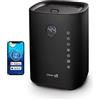 Clean Air Optima Umidificatore CA-604B Smart con ionizzatore, lampada UV-C, aromaterapia e riempimento dall'alto Filling