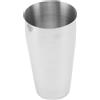 SUNGOOYUE Bicchieri per Frullato in Acciaio Inossidabile per frappè per Gelato Bicchieri in Metallo Resistente per Bambini da Bar Anziani 750ML