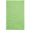 Brandsseller Tappeto da bagno moderno in ciniglia, stile shaggy (50 x 80 cm, verde)