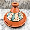 Generico Tajine XL 35 cm in Terracotta Dipinta a Mano - Pentola Tradizionale Marocchina/Tunisina + Ebook 0 3107251020