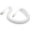 SYSTEM-S - Cavo USB Tipo C 3.1 a USB 2.0, 100-200 cm, Colore: Bianco