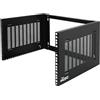 Tecmojo Armadio di Rete da 19 Pollici 6U per Montaggio a Parete, Profondità 350mm, Supporto per Pannello di Permutazione, per Dispositivi IT Server Piatti da 19 Pollici, Portata 50kg, Nero