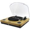 AIWA - Giradischi LPS-25WD | 3 velocità 33/45/78 giri; Bluetooth 5.4; Speaker integrati 2×5W; USB/Audio RCA; Radio FM, Colore Legno