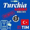 SmoooS eSIM 5G TURCHIA GIGA ILLIMITATI per 5 giorni | eSIM TIM DATI per connetterti in libertà | Attivazione Immediata: Ricevi SMS con QR Code entro 4 ore.