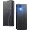 FANFO Custodia per Ulefone Note 14, Cover Wallet in PU Pelle Durabile [Standard Business], Protezione Completa, con Funzione Stand e Chiusura Magnetica.- Black