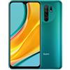 XIAOMI Redmi 9 Smartphone CAMERA 6.53 Full HD + 5020 mAh schermo senza funzione NFC (Ocean Green, 4GB + 64GB)