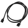 YIGZYCN 24AWG 4Pin Maschio a Maschio Cpu Ventola Estensione Cavo di Alimentazione Adattatore Case Facile Installazione per Computer Chassis Accessori Permanente Fan Wire