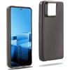 REY Cover in Gel TPU Nera per ASUS ZENFONE 11 Ultra, Ultra Sottile 0,33 mm, Morbido Flessibile, Custodia Silicone