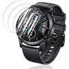Yonntmmi Pellicola protettiva per Honor MagicWatch 2 46 mm (Non-Vetro Temperato), pellicole in TPU flessibile [3 Pezzi] Senza Bolle Trasparente HD Schermo Protettivo per Honor MagicWatch 2 46 mm
