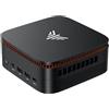 NiPoGi Pinova P1 Mini PC ΑΜD 4300U(Max 3.7GHz, 4C/4T, Migliore di 3500U/N150/N97),16GB DDR4 512GB SSD Mini Desktop Computer, Triplo Display DP 1.4+HDMI 2.0+USB 3.2 Type-C 4K@60Hz/WiFi 5/BT4.2