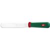 Sanelli Premana Professional Spatola Salsa, Acciaio Inossidabile, Verde/Rosso, 32 x 2.5 x 3.2 cm