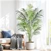 Keeplush Piante Finte da Interno 170cm Palma Piante Artificiali da Esterno Piante Finta Alta Soggiorno Decorazioni Camera da Letto Balcone (1 PACK)