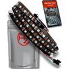 AZDelivery 5M WS2812B - Striscia LED RGB, 60 LED/m, 60 pixel/m, con 5050 SMD LED, IP65, colore nero, impermeabile, antipolvere