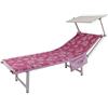 Carillo Telo Coprilettino Mare Ibisco in Microfibra con Tasche e Elastici R118 Fucsia