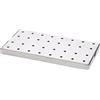 Cocktail7 Griglia di preparazione in acciaio inox perforato dimensioni 30 x 15 cm, tappetino da bar in metallo scolapiatti barmat inox rettangolare vassoio di recupero bancone bar e ristorante
