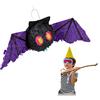 Relaxdays Set 2 x Pignatta a Pipistrello, da Appendere, Bambini e Adulti, da Riempire, per Halloween & Compleanni, Nera