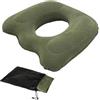 Hnonoxy Cuscino Gonfiabile per Seduta - Cuscino Portatile e Confortevole, Supporto Ergonomico per Casa, Ufficio, Auto e Viaggi - Cuscino Multiuso per Sedersi a Lungo