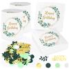 Sprinlot 20 Pezzi Tovaglioli Compleanno + 12 Portacandele da Tavolo per Compleanni + Coriandoli Happy Birthday Decorazione da Tavolo per Donna Uomo Compleanno Decorazione