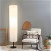 GUANSHAN Lampada da terra in carta di riso stile giapponese minimalista decorativa da pavimento luce pieghevole illuminazione da pavimento in carta lampada atmosfera camera da letto comodino
