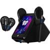 Generico Body Sculpt Maquina,Macchina Scultura Corporea EMS/RF | 2 Maniglie, Riduzione Grassa, Sollevamento Glutei, Tonificazione Muscolare | Dispositivo Non Invasivo per Addome, Glutei, Gambe(Nero)