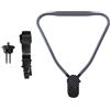 NMFLAB Supporto da collo per fotocamera indossabile con design anti-shake per visualizzazione in prima persona per smartphone Action Camera Mount
