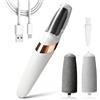Sathychanpy Rimozione dei Calli Elettrico,Pedicure Elettrico Professionale,Ricaricabile Portatile Elettronico del Piede Filer Pedicure Strumenti, Pedi Piedi Cura per Pelle Secca/Morta