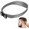 Generic Guida al taglio dei capelli | Guida per i capelli del collo per uomo, modello per rasatura della scollatura con fascia curva per taglio di capelli in morbido silicone, Guida al taglio dei capelli